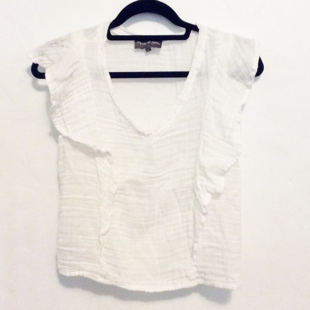 Michael Stars Ruffled Top